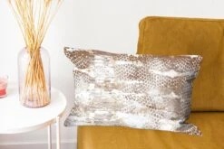 Sierkussens - Kussentjes Woonkamer - 50x30 Cm - Dierenprint - Goud - Luxe - Slang -Pillowmonkey 1200x800 1406