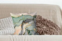 Sierkussens - Kussentjes Woonkamer - 45x45 Cm - Goud - Marmer - Groen - Luxe - Glitter - Marmerlook -Pillowmonkey 1200x800 1408