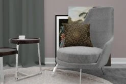 Sierkussens - Kussen - Gouden Patroon Op Een Zwarte Achtergrond - 40x40 Cm - Kussen Van Katoen -Pillowmonkey 1200x800 1417