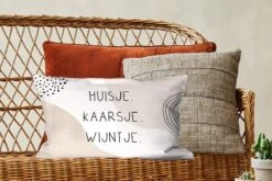 Sierkussens - Kussentjes Woonkamer - 50x30 Cm - Huis - Pastel - Quote -Pillowmonkey 1200x800 1483
