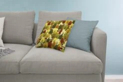 Sierkussens - Kussen - Een Illustratie Van Een Herfstachtig Bos Met Uilen - 45x45 Cm - Kussen Van Katoen -Pillowmonkey 1200x800 1494