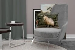 Sierkussens - Kussen - Een Capibara In Een Rotsachtige Omgeving - 50x30 Cm - Kussen Van Katoen 23 Sierkussens - Kussen - Een Capibara In Een Rotsachtige Omgeving - 50x30 Cm - Kussen Van Katoen -Pillowmonkey 1200x800 1502