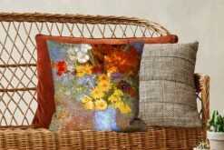 Kussenhoes 45x45 Cm - Vaas Met Madeliefjes En Anemonen - Schilderij Van Vincent Van Gogh - Katoen / Polyester - Voor Binnen 11 Kussenhoes 45x45 Cm - Vaas Met Madeliefjes En Anemonen - Schilderij Van Vincent Van Gogh - Katoen / Polyester - Voor Binnen -Pillowmonkey 1200x800 155