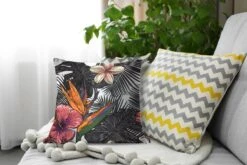 Sierkussens - Kussen - Tropische Bladeren Patroon Met Bloemen - 40x40 Cm - Kussen Van Katoen 16 Sierkussens - Kussen - Tropische Bladeren Patroon Met Bloemen - 40x40 Cm - Kussen Van Katoen -Pillowmonkey 1200x800 1592