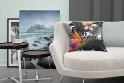 Sierkussens - Kussen - Tropische Bladeren Patroon Met Bloemen - 40x40 Cm - Kussen Van Katoen 19 Sierkussens - Kussen - Tropische Bladeren Patroon Met Bloemen - 40x40 Cm - Kussen Van Katoen -Pillowmonkey 1200x800 1595