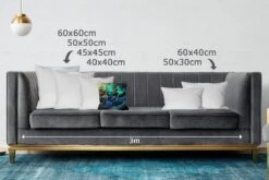 Sierkussens - Kussentjes Woonkamer - 40x40 Cm - Veren - Blauw - Groen -Pillowmonkey 1200x800 1603