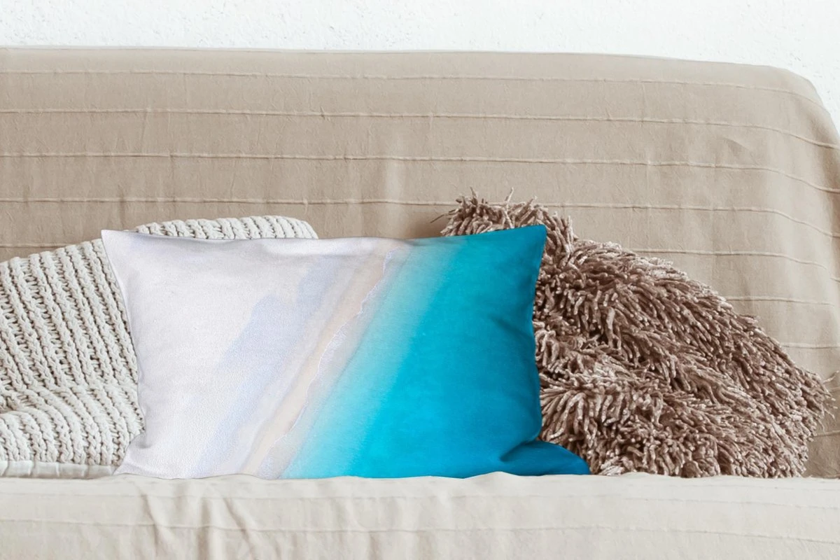 Sierkussens - Kussen - Luchtfoto Van Een Tropisch Strand In Griekenland - 50x30 Cm - Kussen Van Katoen 7 Sierkussens - Kussen - Luchtfoto Van Een Tropisch Strand In Griekenland - 50x30 Cm - Kussen Van Katoen - Afbeelding 5