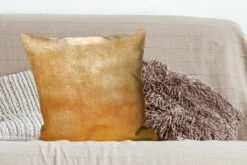 Sierkussens - Kussentjes Woonkamer - 60x60 Cm - IJzer - Roest - Goud - Metaal - Luxe -Pillowmonkey 1200x800 1653