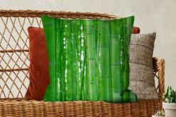 Sierkussens - Kussentjes Woonkamer - 60x60 Cm - Het Bamboebos Van Arashiyama Van Dichtbij -Pillowmonkey 1200x800 1696