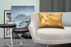 Sierkussens - Kussen - Een Gouden Achtergrond Met Glitters - 50x30 Cm - Kussen Van Katoen -Pillowmonkey 1200x800 1706