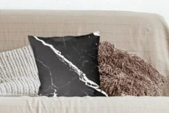 Sierkussens - Kussentjes Woonkamer - 45x45 Cm - Marmer - Zwart - Wit - Patronen 19 Sierkussens - Kussentjes Woonkamer - 45x45 Cm - Marmer - Zwart - Wit - Patronen -Pillowmonkey 1200x800 1732
