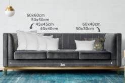 Sierkussens - Kussentjes Woonkamer - 60x40 Cm - Goud - Grijs - Zwart - Vintage -Pillowmonkey 1200x800 1747