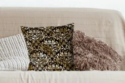 Sierkussens - Kussentjes Woonkamer - 45x45 Cm - Patronen - Barok - Goud - Zwart -Pillowmonkey 1200x800 1757