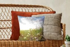 Sierkussens - Kussentjes Woonkamer - 40x40 Cm - Zomer - Bloemen - Olieverf -Pillowmonkey 1200x800 1761