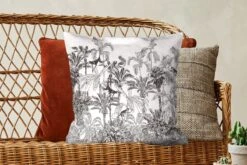 Sierkussen - Jungle Dieren - Groen - 50 Cm X 50 Cm -Pillowmonkey 1200x800 1815