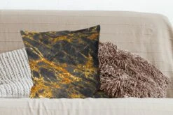 Kussenhoes 50x50 Cm - Marmer - Goud - Zwart - Chic - Katoen / Polyester - Voor Binnen 10 Kussenhoes 50x50 Cm - Marmer - Goud - Zwart - Chic - Katoen / Polyester - Voor Binnen -Pillowmonkey 1200x800 185