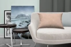 Sierkussens - Kussen - Luxe Patroon Van Kleine En Roségouden Zeshoeken Op Een Roze Achtergrond - 50x30 Cm - Kussen Van Katoen -Pillowmonkey 1200x800 1897