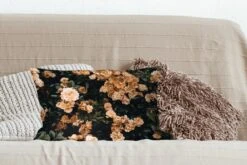 Sierkussens - Kussentjes Woonkamer - 50x30 Cm - Rozenstruik - Bloemen - Bladeren -Pillowmonkey 1200x800 1911