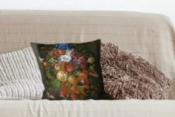 Kussenhoes 40x40 Cm - Festoen Van Vruchten En Bloemen - Schilderij Van Jan Davidsz. De Heem - Katoen / Polyester - Voor Binnen 10 Kussenhoes 40x40 Cm - Festoen Van Vruchten En Bloemen - Schilderij Van Jan Davidsz. De Heem - Katoen / Polyester - Voor Binnen -Pillowmonkey 1200x800 192