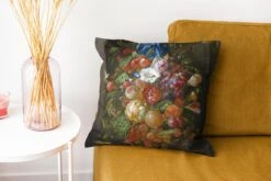 Kussenhoes 40x40 Cm - Festoen Van Vruchten En Bloemen - Schilderij Van Jan Davidsz. De Heem - Katoen / Polyester - Voor Binnen 12 Kussenhoes 40x40 Cm - Festoen Van Vruchten En Bloemen - Schilderij Van Jan Davidsz. De Heem - Katoen / Polyester - Voor Binnen -Pillowmonkey 1200x800 194