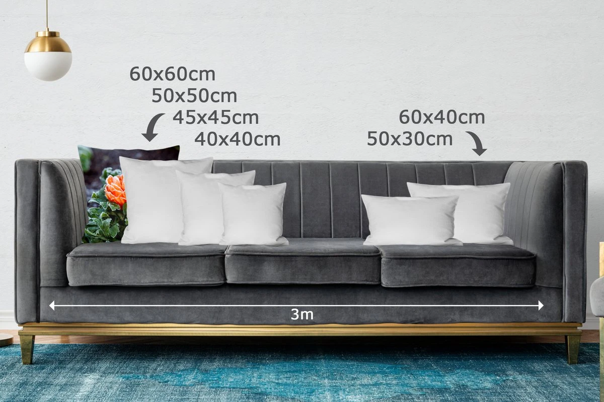 Sierkussen - Bloem Winter - Multicolor - 60 Cm X 60 Cm 5 Sierkussen - Bloem Winter - Multicolor - 60 Cm X 60 Cm - Afbeelding 3