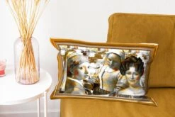 Sierkussens - Kussentjes Woonkamer - 50x30 Cm - Kunst - Oude Meesters - Lijsten - Goud -Pillowmonkey 1200x800 2006