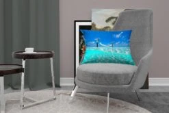 Sierkussens - Kussen - Het Lichtblauwe Water Met Een Hangmat Bij De Indische Oceaan - 50x30 Cm - Kussen Van Katoen 22 Sierkussens - Kussen - Het Lichtblauwe Water Met Een Hangmat Bij De Indische Oceaan - 50x30 Cm - Kussen Van Katoen -Pillowmonkey 1200x800 2052