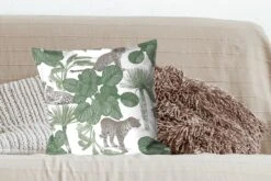 Kussenhoes 50x50 Cm - Luipaard - Bladeren - Patroon - Katoen / Polyester - Voor Binnen 10 Kussenhoes 50x50 Cm - Luipaard - Bladeren - Patroon - Katoen / Polyester - Voor Binnen -Pillowmonkey 1200x800 206