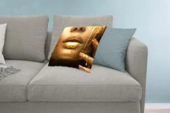 Sierkussen - Kussens Vrouw Verf - Goud - 50 Cm X 50 Cm 23 Sierkussen - Kussens Vrouw Verf - Goud - 50 Cm X 50 Cm -Pillowmonkey 1200x800 2060