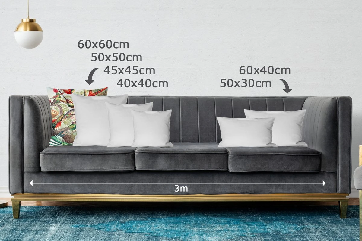 Sierkussens - Kussentjes Woonkamer - 60x60 Cm - Kolibrie - Vintage - Ernst Haeckel - Vogel - Kunst - Natuur 5 Sierkussens - Kussentjes Woonkamer - 60x60 Cm - Kolibrie - Vintage - Ernst Haeckel - Vogel - Kunst - Natuur - Afbeelding 3