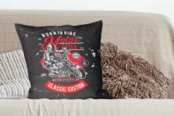 Sierkussens - Kussentjes Woonkamer - 60x60 Cm - Mancave - Motor - Voertuigen - Vintage -Pillowmonkey 1200x800 2130