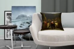 Sierkussens - Kussen - De Nachtwacht - Schilderij Van Rembrandt Van Rijn - 40x40 Cm - Kussen Van Katoen -Pillowmonkey 1200x800 2160