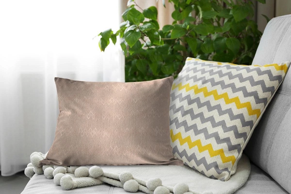 Sierkussens - Kussen - Luxe Patroon Van Roségouden Ruiten Tegen Een Roze Achtergrond - 50x30 Cm - Kussen Van Katoen 5 Sierkussens - Kussen - Luxe Patroon Van Roségouden Ruiten Tegen Een Roze Achtergrond - 50x30 Cm - Kussen Van Katoen - Afbeelding 3