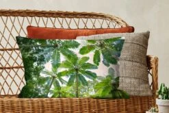 Sierkussens - Kussen - Bomen En Bladeren In Jungle - 60x40 Cm - Kussen Van Katoen -Pillowmonkey 1200x800 2272