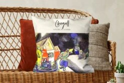 Sierkussens - Kussentjes Woonkamer - 50x50 Cm - Chagall - Winter In Vitebsk - Schilderij 13 Sierkussens - Kussentjes Woonkamer - 50x50 Cm - Chagall - Winter In Vitebsk - Schilderij -Pillowmonkey 1200x800 2285