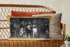 Sierkussens - Kussentjes Woonkamer - 60x40 Cm - Nachtwacht - Van Rijn - Lijst - Goud 12 Sierkussens - Kussentjes Woonkamer - 60x40 Cm - Nachtwacht - Van Rijn - Lijst - Goud -Pillowmonkey 1200x800 2316