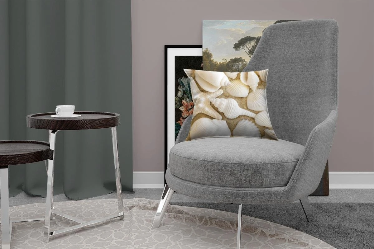 Sierkussens - Kussen - Witte Zeeschelpen Op Het Strand - 40x40 Cm - Kussen Van Katoen 13 Sierkussens - Kussen - Witte Zeeschelpen Op Het Strand - 40x40 Cm - Kussen Van Katoen - Afbeelding 11