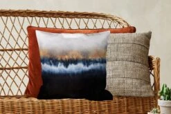 Sierkussens - Kussentjes Woonkamer - 45x45 Cm - Abstract - Goud - Luxe - Blauw -Pillowmonkey 1200x800 2392