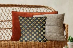 Sierkussens - Kussentjes Woonkamer - 40x40 Cm - Patronen - Bloemen - Goud -Pillowmonkey 1200x800 2454