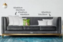 Sierkussen - Baby Giraffe Planten - Multicolor - 40 Cm X 40 Cm -Pillowmonkey 1200x800 2490