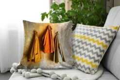 Sierkussens - Kussen - Jassen Aan Een Okergele Muur - 50x50 Cm - Kussen Van Katoen 15 Sierkussens - Kussen - Jassen Aan Een Okergele Muur - 50x50 Cm - Kussen Van Katoen -Pillowmonkey 1200x800 2502