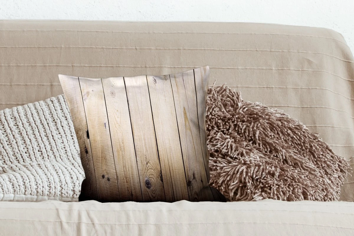 Sierkussens - Kussentjes Woonkamer - 45x45 Cm - Plank - Boom - Hout - Landelijk 6 Sierkussens - Kussentjes Woonkamer - 45x45 Cm - Plank - Boom - Hout - Landelijk - Afbeelding 4