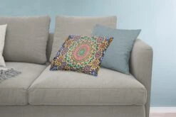 Sierkussens - Kussen - Een Bovenaanzicht Van Marokkaans Mozaïek - 60x40 Cm - Kussen Van Katoen -Pillowmonkey 1200x800 2548