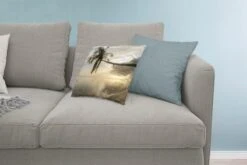 Sierkussens - Kussen - Overhangende Palmboom Op Het Strand Van Mo'orea - 40x40 Cm - Kussen Van Katoen -Pillowmonkey 1200x800 2560