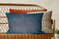 Sierkussens - Kussentjes Woonkamer - 60x40 Cm - Staal - Zwart - Roest -Pillowmonkey 1200x800 2570
