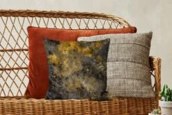 Sierkussens - Kussentjes Woonkamer - 40x40 Cm - Marmer - Goud - Zwart -Pillowmonkey 1200x800 2601