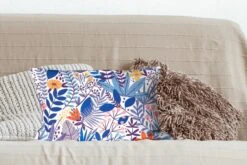 Sierkussens - Kussentjes Woonkamer - 50x30 Cm - Zomer - Bladeren - Planten - Patronen -Pillowmonkey 1200x800 2628