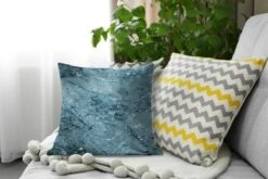 Sierkussens - Kussentjes Woonkamer - 40x40 Cm - Marmer - Blauw - Patronen -Pillowmonkey 1200x800 2651