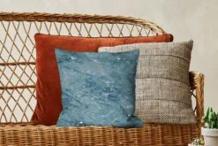Sierkussens - Kussentjes Woonkamer - 40x40 Cm - Marmer - Blauw - Patronen -Pillowmonkey 1200x800 2654
