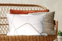 Sierkussens - Kussentjes Woonkamer - 60x40 Cm - Abstract - Minimalisme - Line Art -Pillowmonkey 1200x800 2724